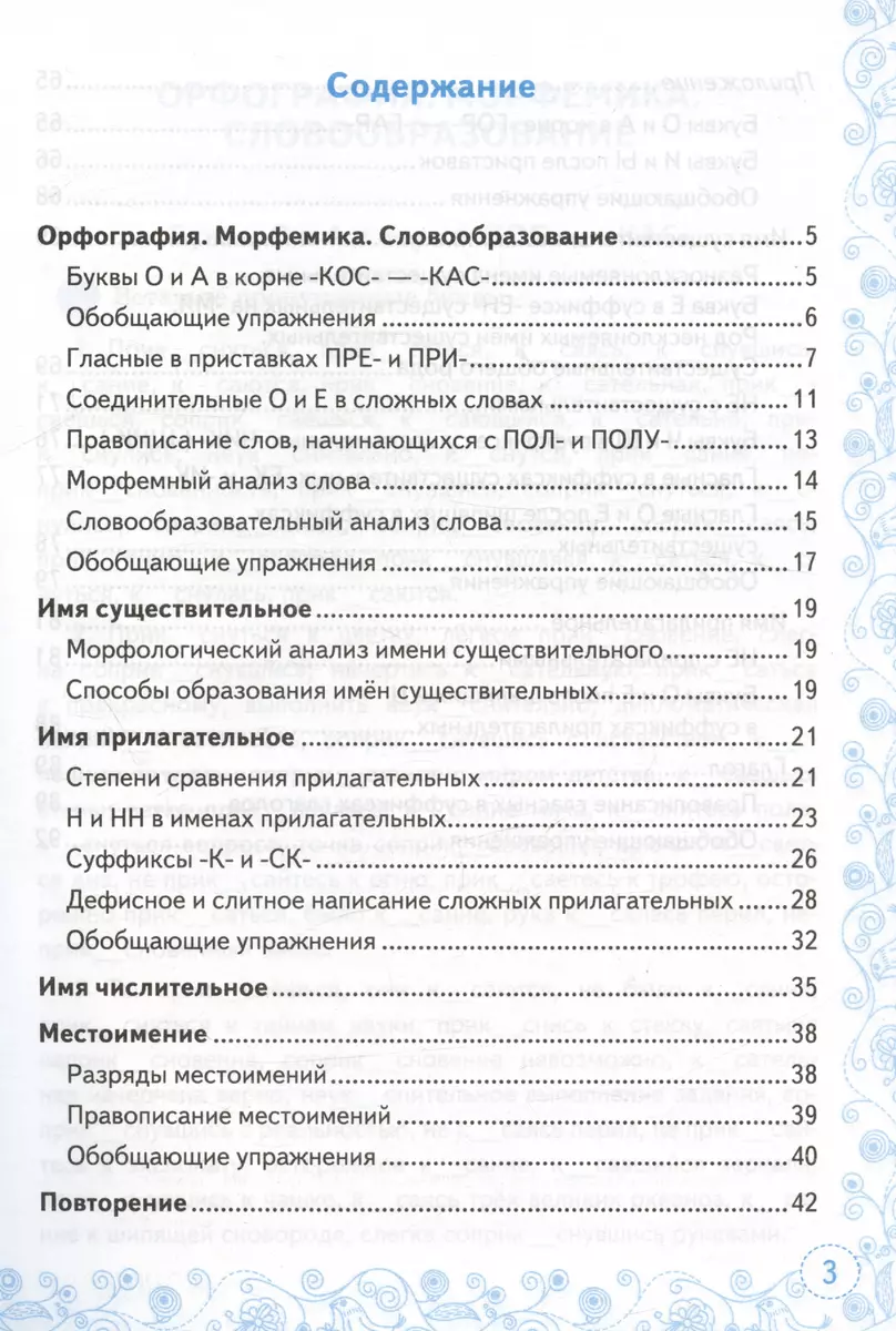 Тренажер по русскому языку. 6 класс. К учебнику М.Т. Баранова и др. 