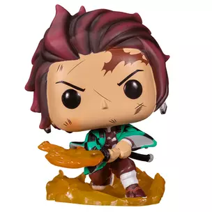 Фигурка Funko POP! Animation Demon Slayer Tanjiro Kamado Hinokami Kagura Dance w/GWChase (Exc) — 2963249 — 1