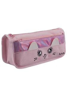 Пенал-косметичка из ткани с дополнительным отделением "Cutie",  розовый, Yoi