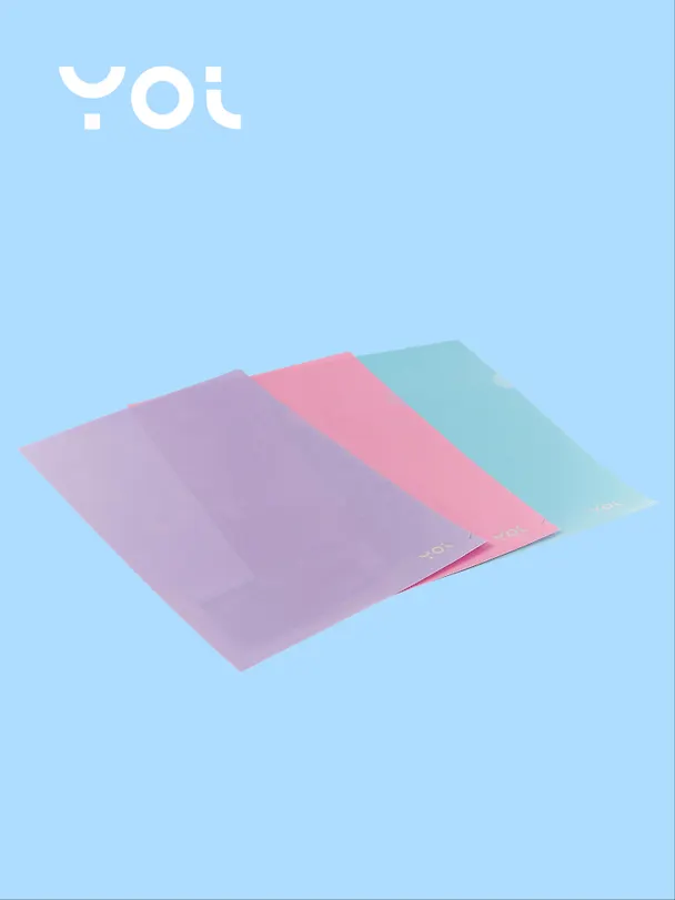 Папка -уголок «Pastel» А4, в ассортименте, Yoi 3055444 — 2