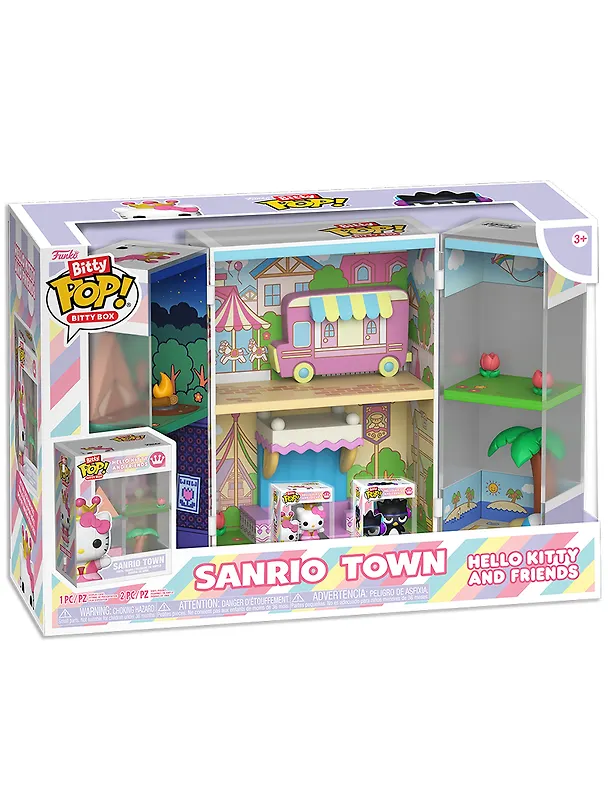 Набор Funko Bitty POP! Bitty Box Hello Kitty And Friends Sanrio Town+Hello Kitty+Badtz-Maru (93567) 3170693 — 1