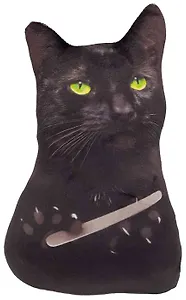 Мягкая игрушка Кот пилит ногти Мем (28см) (9.454.1)