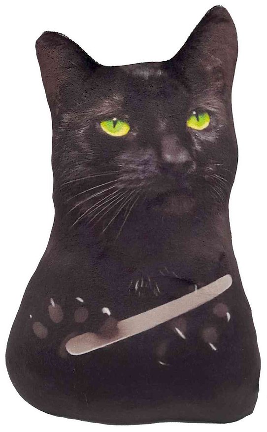 Мягкая игрушка Кот пилит ногти Мем (28 см) 3111207 — 1