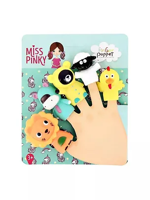 Пальчиковый театр `MISS PINKY` `BASIC` Веселая ферма (181002) 3002220