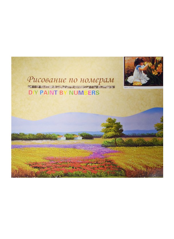 Набор для раскрашивания по номерам (G014) (7703590) (40х50см) (коробка) 2483380 — 1