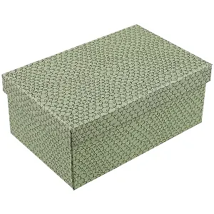 Подарочная коробка «Завитки», средняя