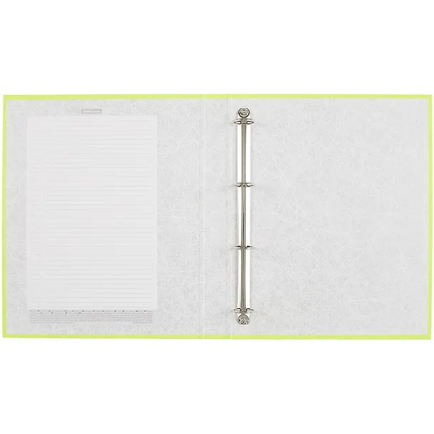 Папка архивная 35мм А4 "Neon" 4 кольца, желтый 259009 — 3