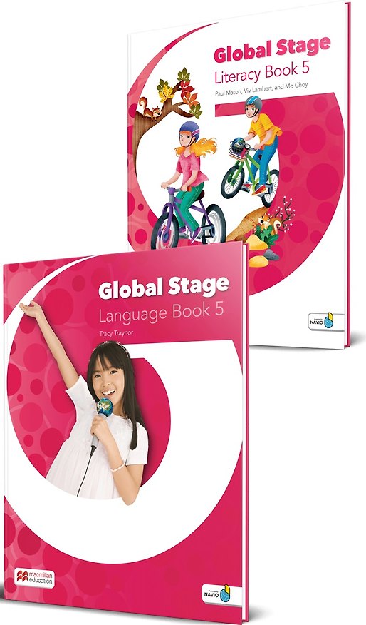 Книга Global Stage 5. Literacy Book 5 and Language Book 5 with Navio App (комплект из 2 книг) (Elaine Boyd) — 1
