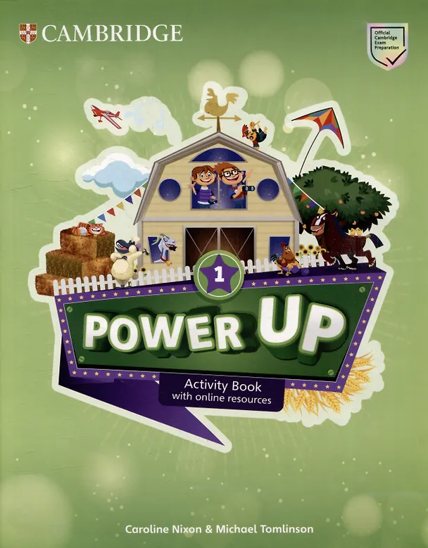 Книга Power Up. Level 1. Activity Book with Online Resources and Home Booklet (комплект из 2-х книг) (Michael Tomlinson, Caroline Nixon) — 2