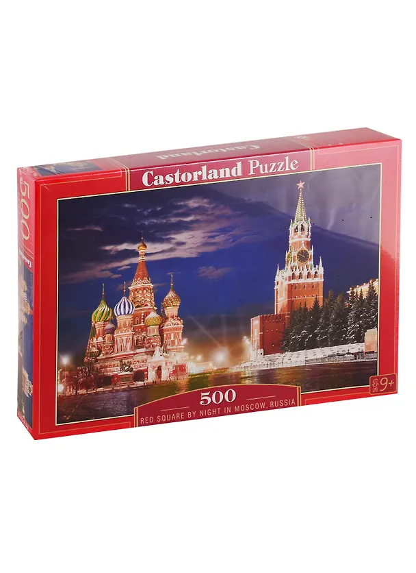 Пазл Castorland 500 эл. 47*33см. Красная площадь, Москва 2769777 — 1