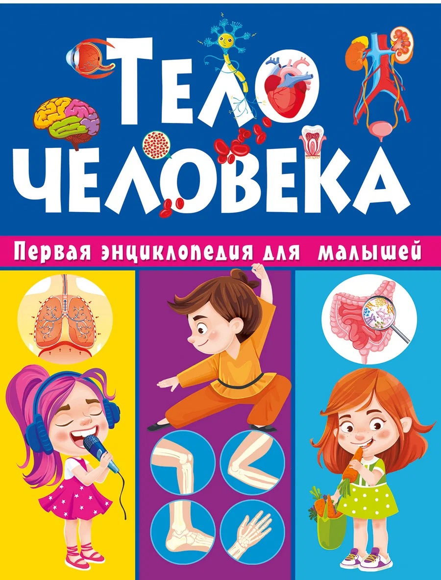 Обложка: Тело человека. Первая энциклопедия для малышей
