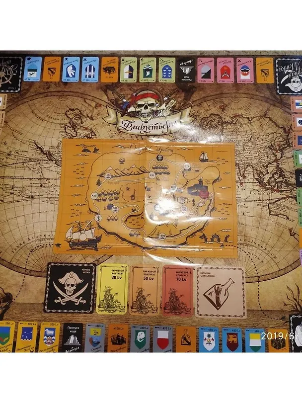 Настольная игра ТМ Ранок Флибустьеры 2843107 — 2