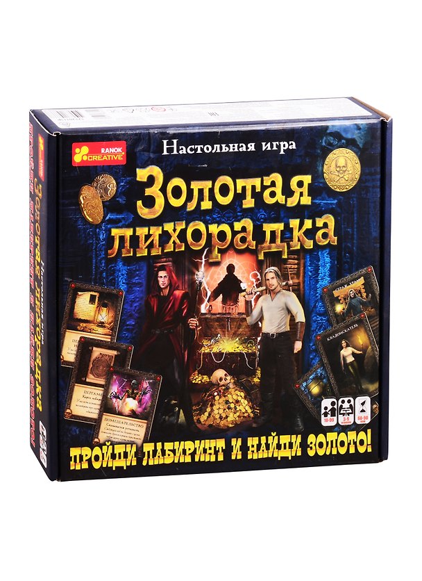 Настольная игра «Золотая лихорадка», Ранок 2843101 — 1