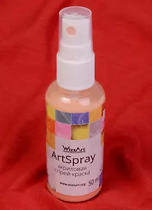 ArtSpray Акриловая спрей-краска Мандариновый (ST27) (флакон) (50мл) (WizzArt)