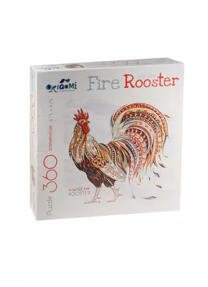 Пазл Оригами 360эл FireRooster Золотой петух — 2548249 — 1