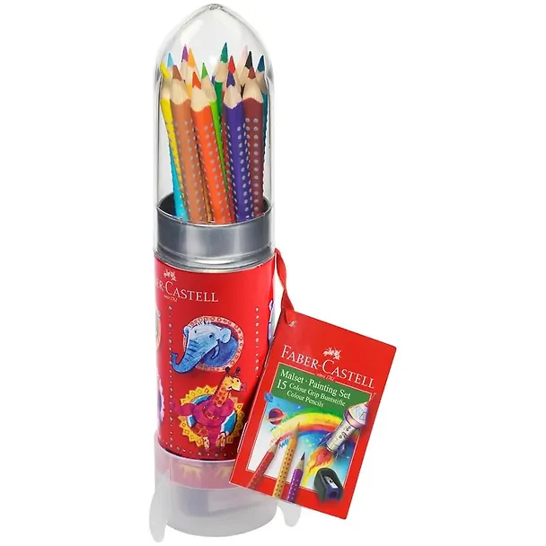 Карандаши цветные «Grip», Faber-Castell, 12 цветов 255788 — 1
