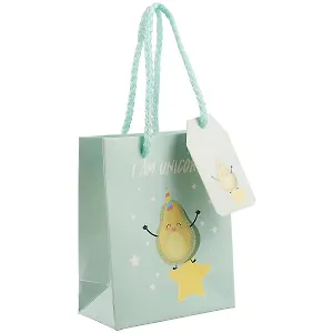 Пакет А6 15*12*6 Весёлые авокадо жен., бум.мат.ламинат, ассорти