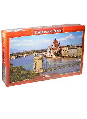 Пазлы 4000 C-400126 Вид на Дунай Будапешт (138х68см) (коробка) (Castorland) 2419224