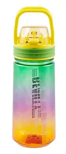 Бутылка Beauty градиент (пластик) (600мл) в ассортименте