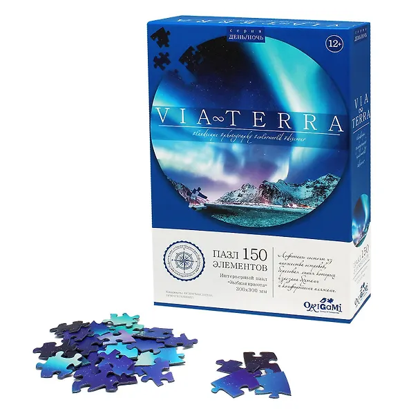 Пазл Via-Terra "Ночь. Зыбкая красота", 150 элементов 2970870 — 2