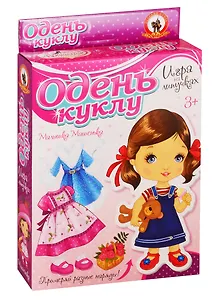 Набор для творчества Русский Стиль Одень куклу Малышка Машенька, на липучках 03174