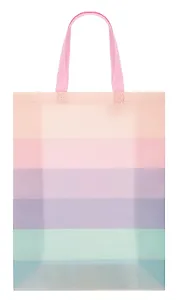 Сумка-шоппер Пастельные оттенки (ПВХ) (25х35х12) (12-PhoenixBag-2)