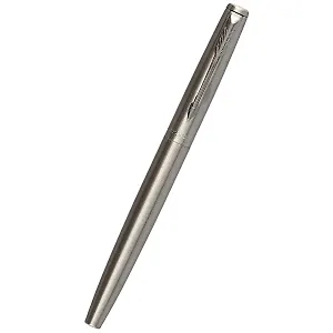 Ручка-роллер Parker, Jotter Core Stainless Steel CT M, подарочная черная