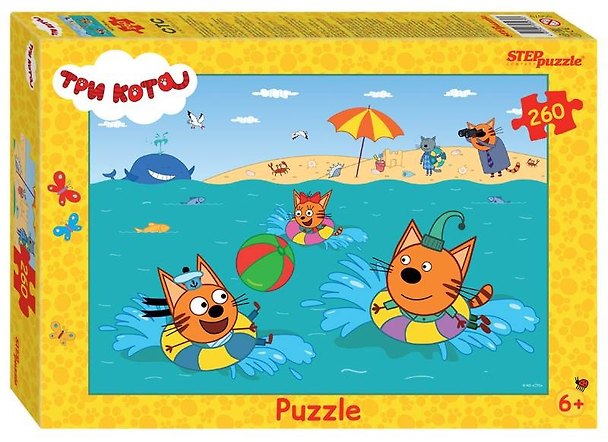 Пазл Три кота Step Puzzle 260 элементов 2796204 — 1