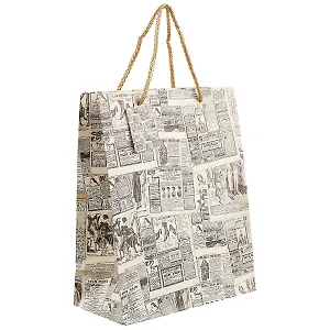 Подарочный пакет «Газета ретро», А4
