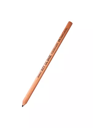 Масляный карандаш Faber-Castell "Pitt Oil Base", черный, очень мягкий — 255926 — 1