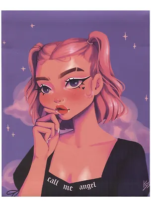 Книга для записей А5 96л кл. "Girl (Эксклюзив)" интегр.перепл., ламинация soft-touch 3004135