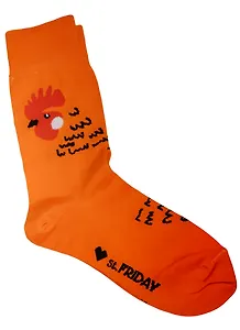 Дизайнерские носки St.Friday Socks, оранжевый