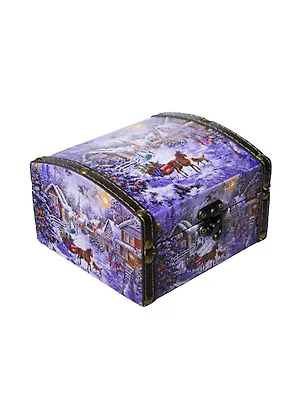 Шкатулка Зимняя сказка (15х13,5х9) (175240) (Сима-ленд) 2435562