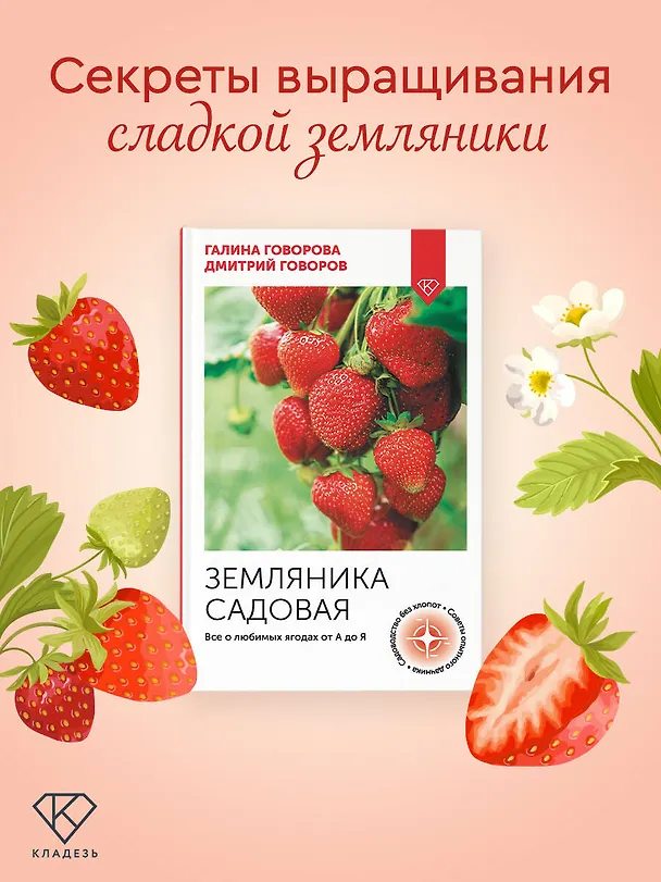Книга Земляника садовая. Все о любимых ягодах от А до Я (Галина Говорова, Дмитрий Говоров) — 4