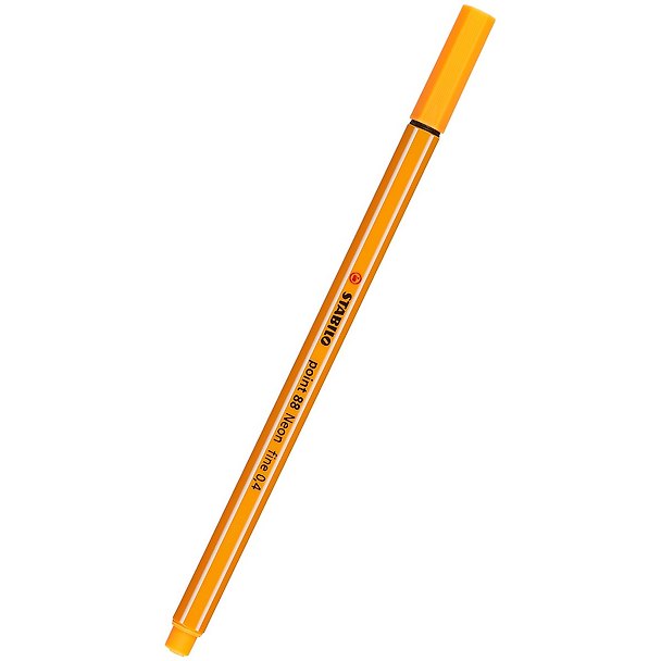 Капиллярная ручка оранжевая 0,4 мм, Point, Stabilo 237792 — 1