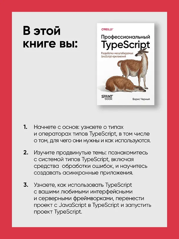 Книга Профессиональный TypeScript. Разработка масштабируемых JavaScript-приложений (Борис Черный) — 7