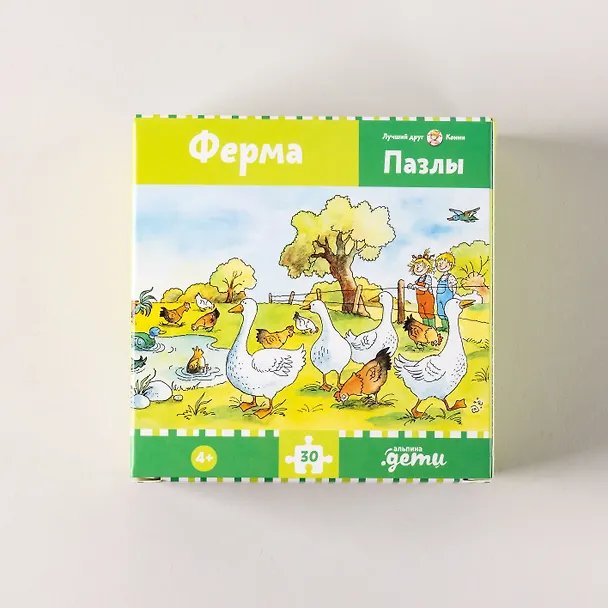 Пазлы с Конни: Ферма. 30 элементов 2981374 — 4