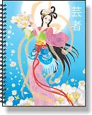 Тетрадь в клетку Idea, "Гейши", 48 листов, в ассортименте 225330