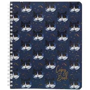 Тетрадь в клетку Феникс+, "Коты", 80 листов