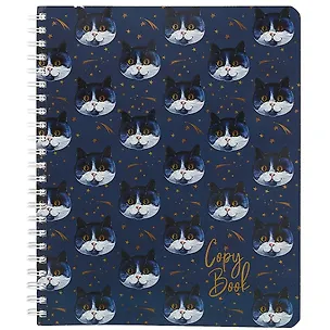 Тетрадь в клетку Феникс+, "Коты", 80 листов 251014