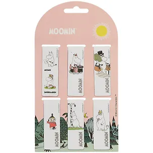 Магнитные закладки MOOMIN Муми семейство и друзья (6шт) 2867812