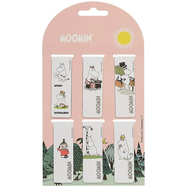 Магнитные закладки MOOMIN Муми семейство и друзья (6шт) 2867812 — 1
