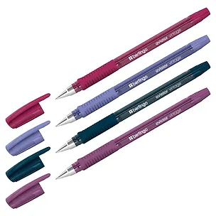 Ручка шариковая синяя "Aviator Vintage" 0,7мм, Berlingo 3100363