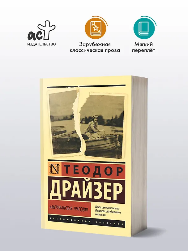 Книга Американская трагедия (Теодор Драйзер) — 5