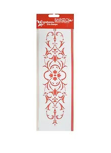 Трафарет пластик многоразовый Бордюр Классика (АН3831500) (Б-017) (10х32см)