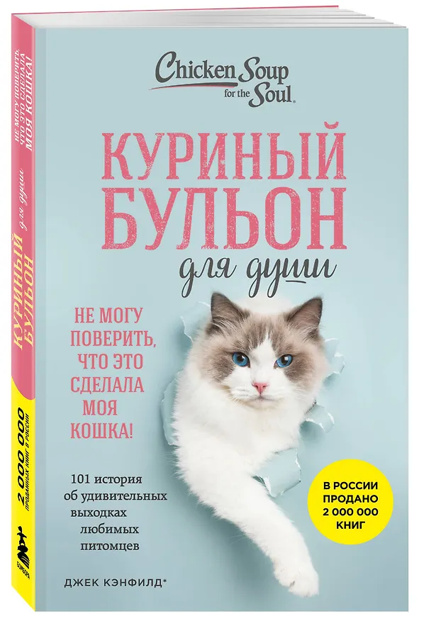 Книга Куриный бульон для души. Не могу поверить, что это сделала моя кошка! 101 история об удивительных выходках любимых питомцев (Джек Кэнфилд, Марк Хансен, Дженнифер Кваша) — 4