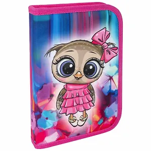 Пенал 1 отделение "Wonderful night" 20*14 см, полиэстер