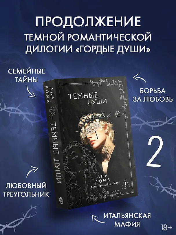 Книга Темные души (Ана Рома) — 6