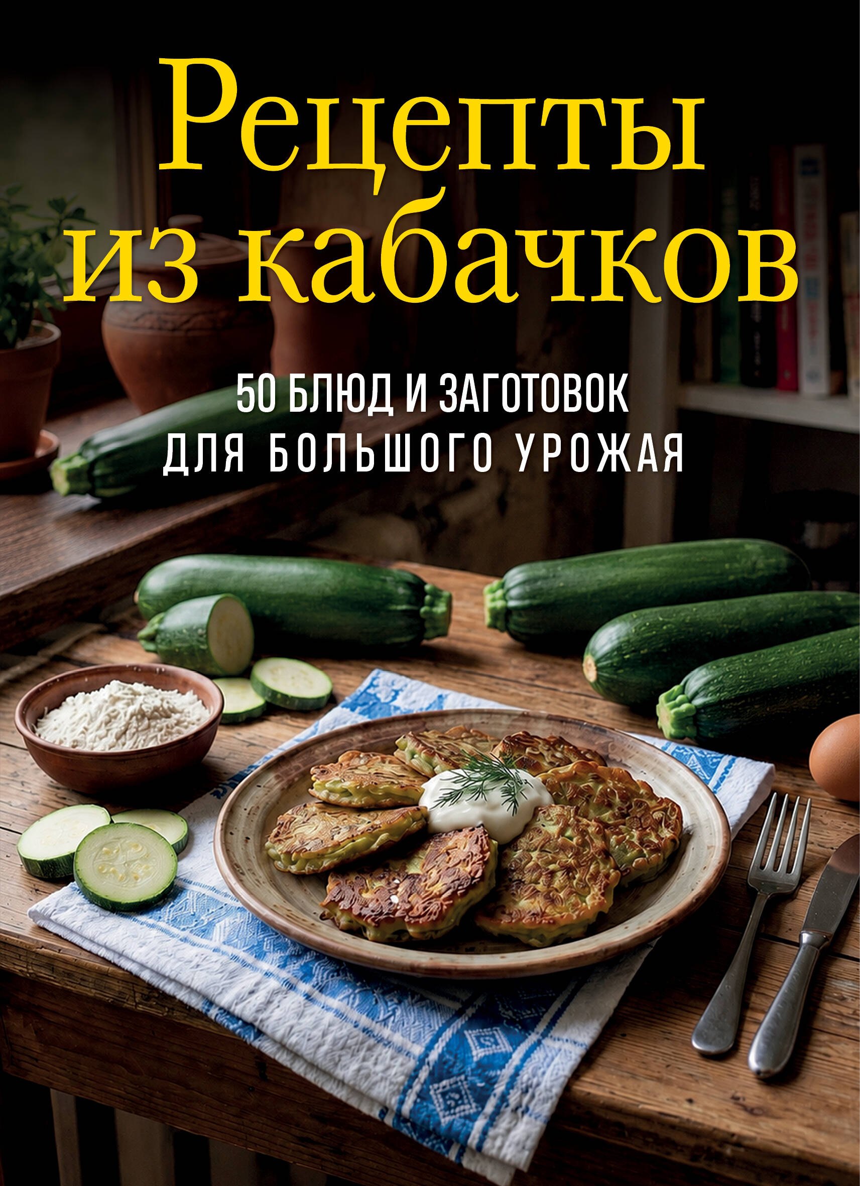 None Рецепты из кабачков. 65 блюд и заготовок для большого урожая