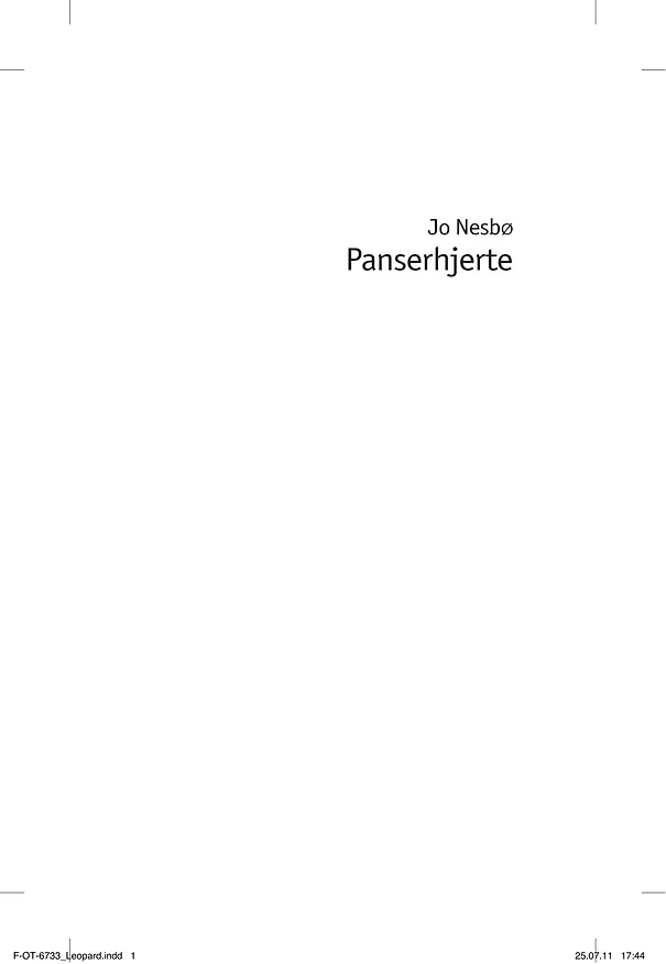 Книга Леопард (Ю Несбё) — 4